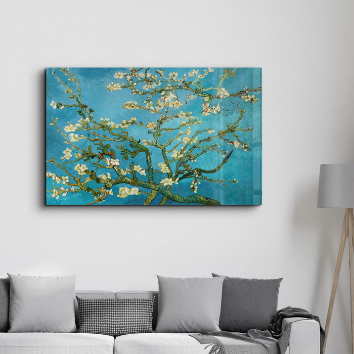 Wallity Pintura Decorativa de Vidrio Templado Multicolor 46 x 72 cm